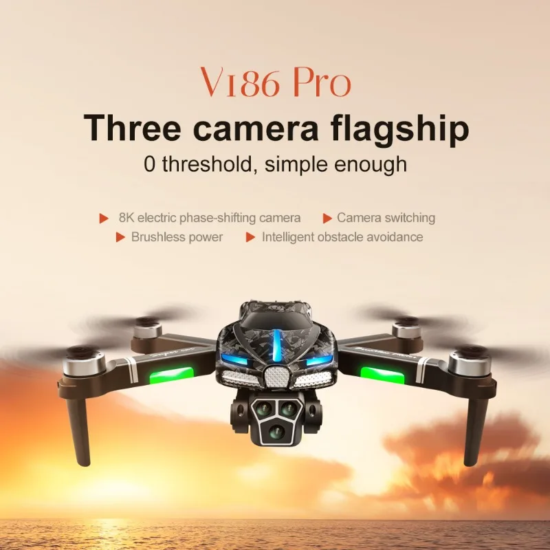 Drone Gimbal Brushless - Nuovo V186 Pro Drone Motore Brushless