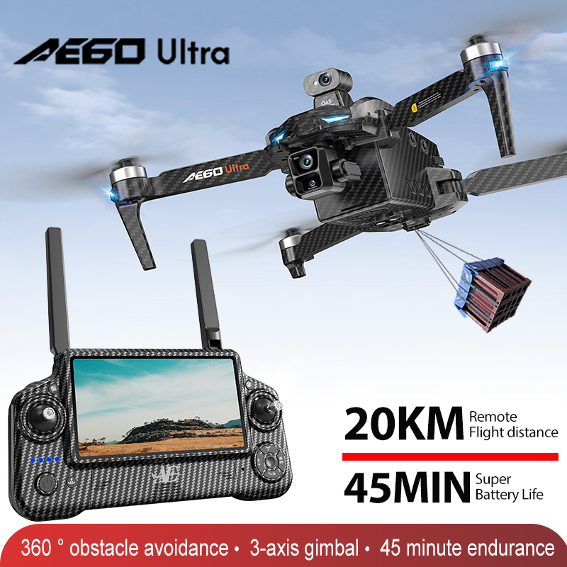 Drone Gimbal Brushless - AE60 GPS Drone Professionale 8K Fotocamera