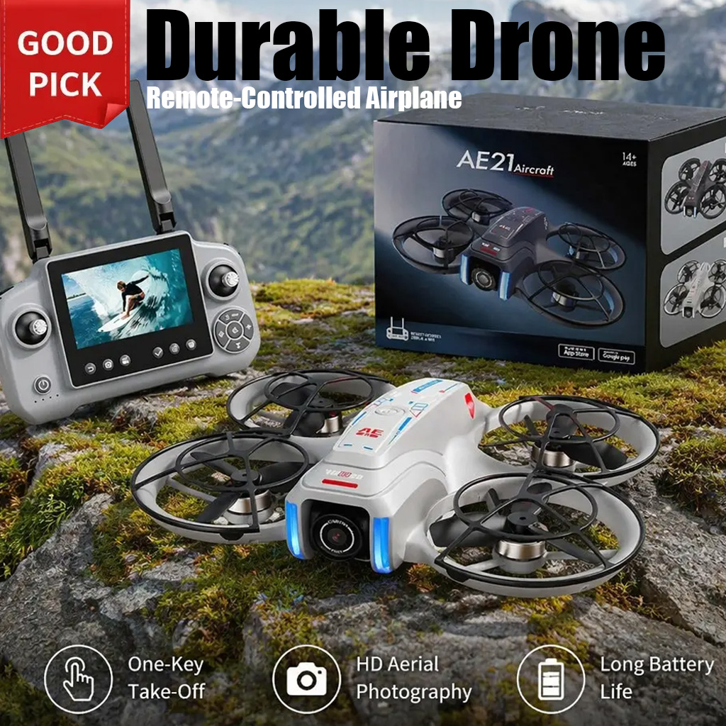 Drone Gimbal Brushless - Nuovo Drone AE21 2026 con Fotocamera