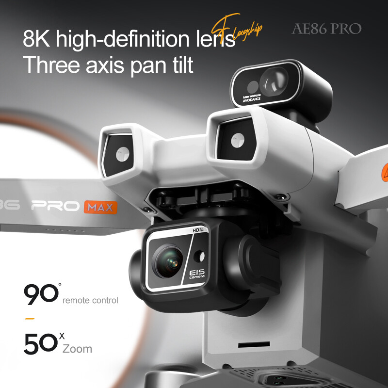 Drone Professionale AERC AE86P - Drone Gimbal 3 Axis recensione e prezzo
