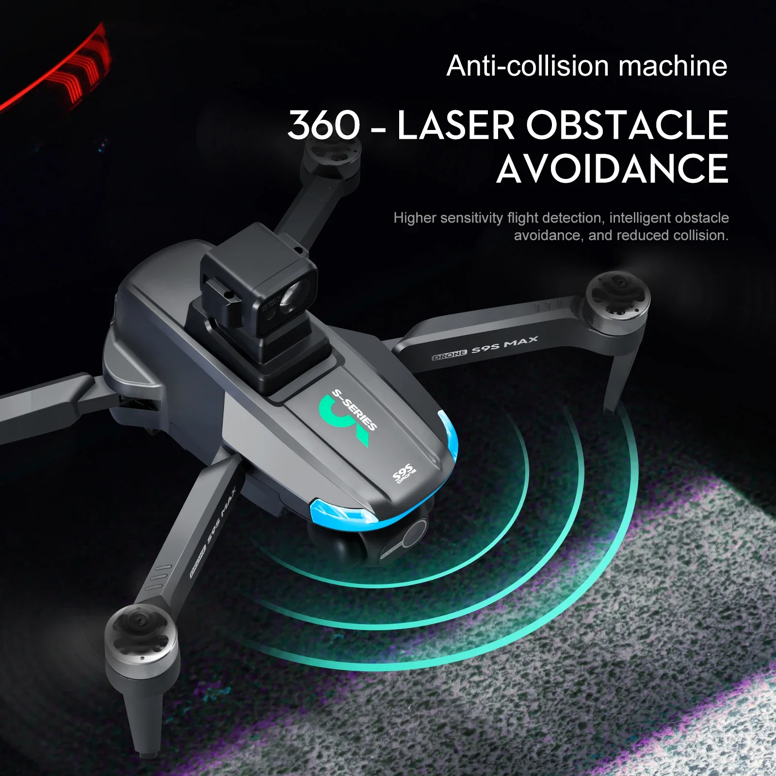 NUOVO S9S MAX MINI Drone 4K 2  - Drone Gimbal Brushless recensione e prezzo