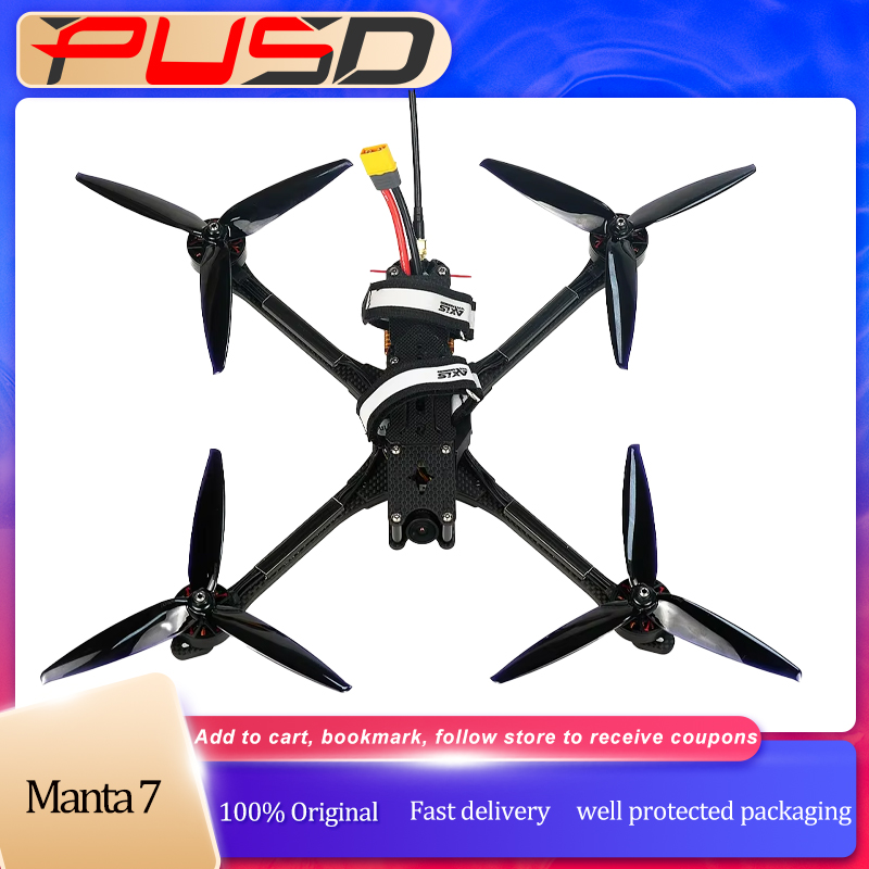 PUSD 7 pollici Manta 7 X Lite  - Drone Gimbal 3 Axis recensione e prezzo