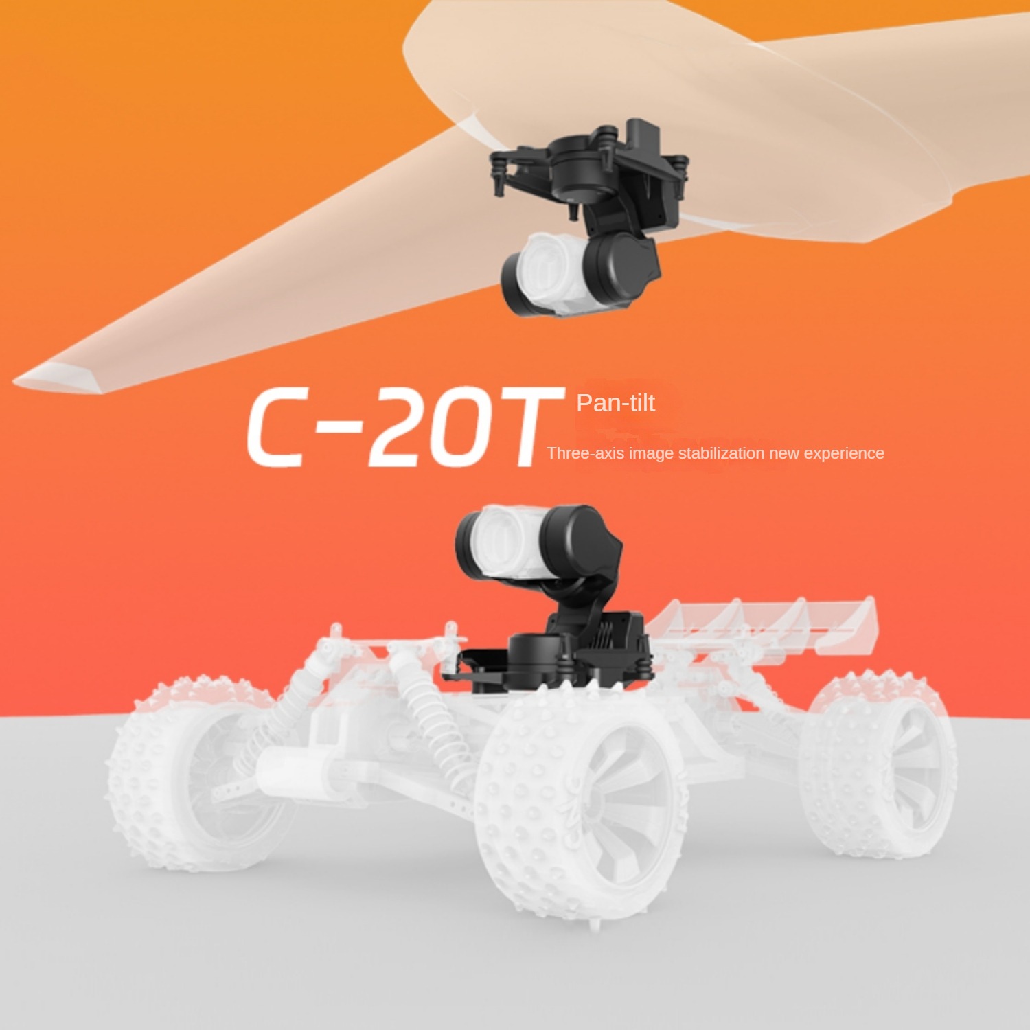 NCZOBOE C-20T Modulo Gimbal FP - Drone Gimbal 3 Axis recensione e prezzo